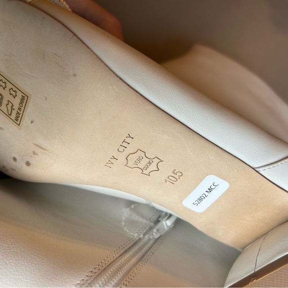 NEW IVY CITY CO White Ankle Boots - Picture 10 of 16